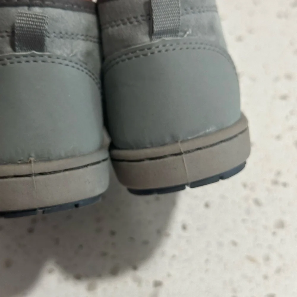 Carter's Kids Gray Boots with Black Laces